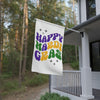 Happy Mardi Gras House Banner