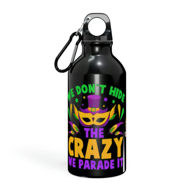 Crazy Mardi Gras Parade Oregon Sport Bottle