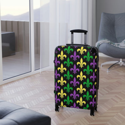 Mardi Gras Suitcases