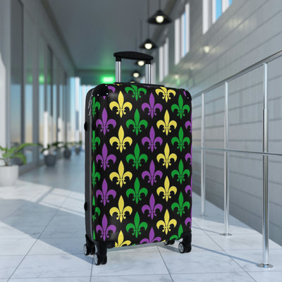 Mardi Gras Suitcases