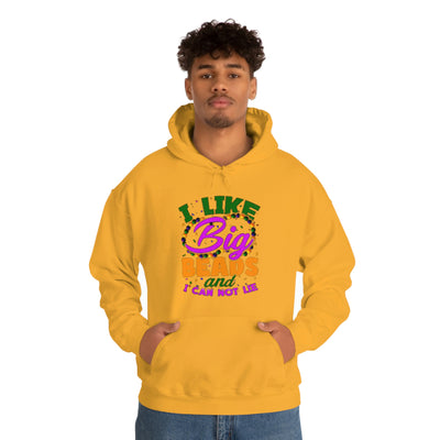 Unisex Heavy Blend™ I Like Big Beads Hooded Sweatshirt