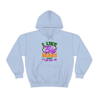 Unisex Heavy Blend™ I Like Big Beads Hooded Sweatshirt