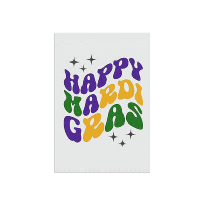 Happy Mardi Gras Garden & House Banner