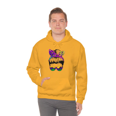 Unisex Heavy Blend™ Mardi Gras Cutie Hooded Sweatshirt