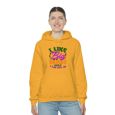 Unisex Heavy Blend™ I Like Big Beads Hooded Sweatshirt