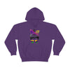 Unisex Heavy Blend™ Mardi Gras Cutie Hooded Sweatshirt