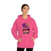 Unisex Heavy Blend™ Mardi Gras Cutie Hooded Sweatshirt