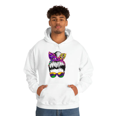 Unisex Heavy Blend™ Mardi Gras Cutie Hooded Sweatshirt