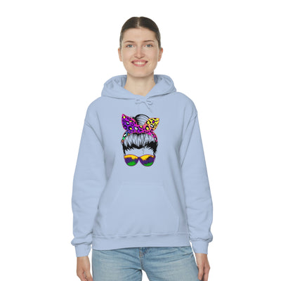 Unisex Heavy Blend™ Mardi Gras Cutie Hooded Sweatshirt