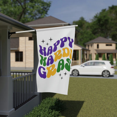 Happy Mardi Gras House Banner