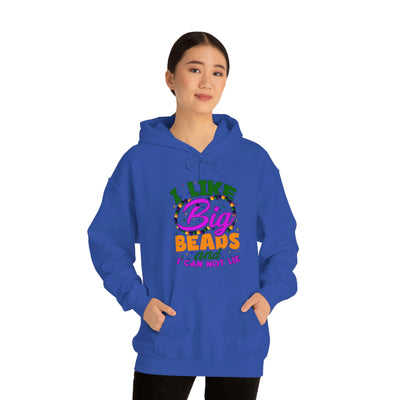 Unisex Heavy Blend™ I Like Big Beads Hooded Sweatshirt