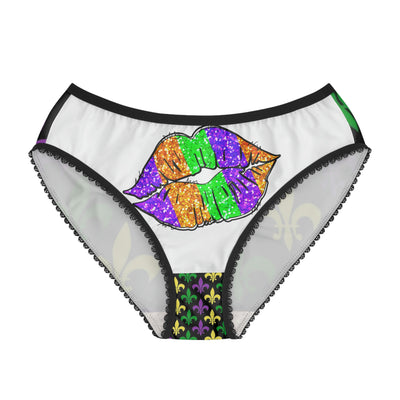 Mardi Gras Lips Women's Briefs