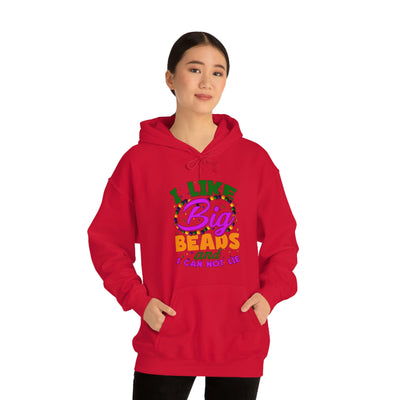 Unisex Heavy Blend™ I Like Big Beads Hooded Sweatshirt