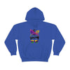 Unisex Heavy Blend™ Mardi Gras Cutie Hooded Sweatshirt