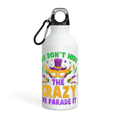 Crazy Mardi Gras Parade Oregon Sport Bottle