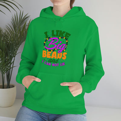 Unisex Heavy Blend™ I Like Big Beads Hooded Sweatshirt