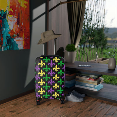 Mardi Gras Suitcases