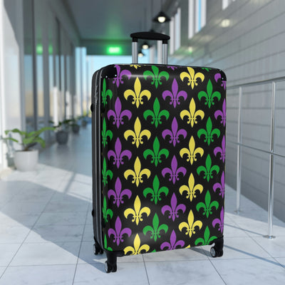 Mardi Gras Suitcases