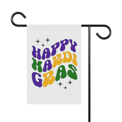 Happy Mardi Gras Garden & House Banner