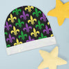 Mardi Gras Baby Beanie