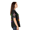 Mardi Gras Vibes Women's Baseball Jersey (AOP)