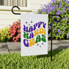 Happy Mardi Gras Garden & House Banner