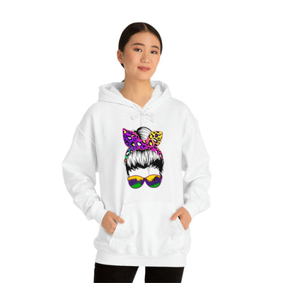 Unisex Heavy Blend™ Mardi Gras Cutie Hooded Sweatshirt