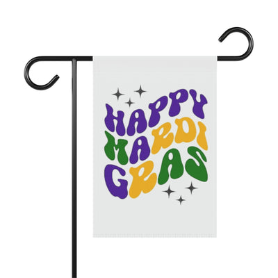 Happy Mardi Gras Garden & House Banner