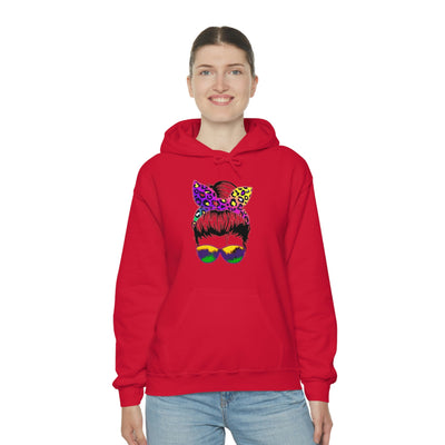 Unisex Heavy Blend™ Mardi Gras Cutie Hooded Sweatshirt