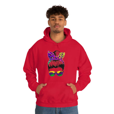 Unisex Heavy Blend™ Mardi Gras Cutie Hooded Sweatshirt