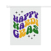 Happy Mardi Gras Garden & House Banner