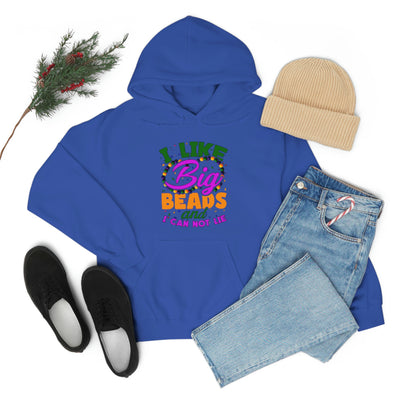 Unisex Heavy Blend™ I Like Big Beads Hooded Sweatshirt