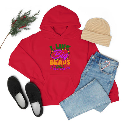 Unisex Heavy Blend™ I Like Big Beads Hooded Sweatshirt