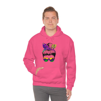 Unisex Heavy Blend™ Mardi Gras Cutie Hooded Sweatshirt