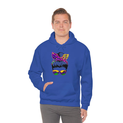 Unisex Heavy Blend™ Mardi Gras Cutie Hooded Sweatshirt