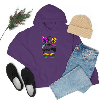 Unisex Heavy Blend™ Mardi Gras Cutie Hooded Sweatshirt