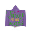 Throw Me Beads Hooded Blanket