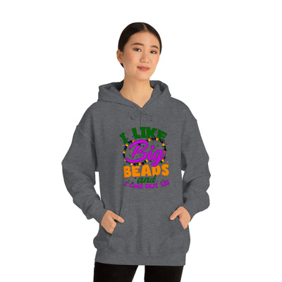 Unisex Heavy Blend™ I Like Big Beads Hooded Sweatshirt