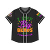 Mardi Gras Vibes Women's Baseball Jersey (AOP)