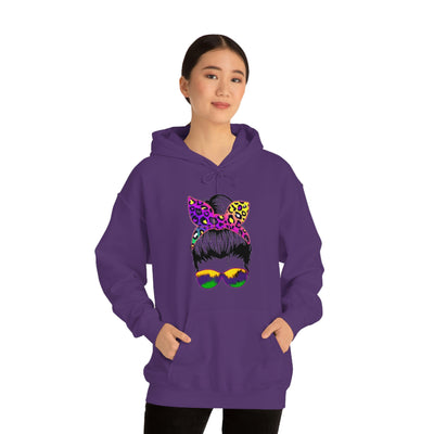 Unisex Heavy Blend™ Mardi Gras Cutie Hooded Sweatshirt