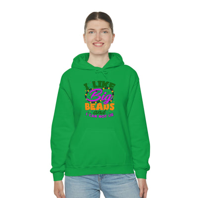 Unisex Heavy Blend™ I Like Big Beads Hooded Sweatshirt