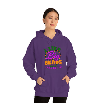 Unisex Heavy Blend™ I Like Big Beads Hooded Sweatshirt