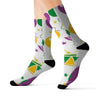 Mardi Gras Socks