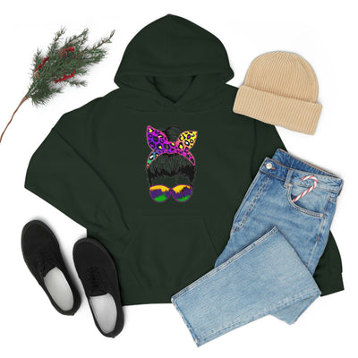 Unisex Heavy Blend™ Mardi Gras Cutie Hooded Sweatshirt