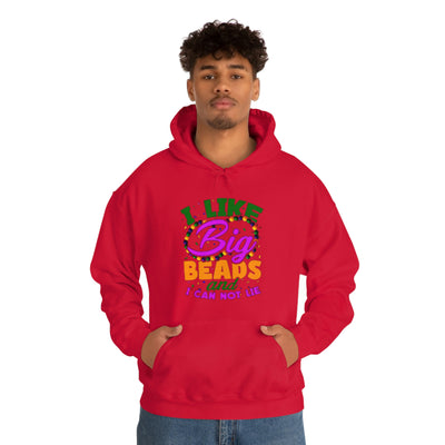 Unisex Heavy Blend™ I Like Big Beads Hooded Sweatshirt